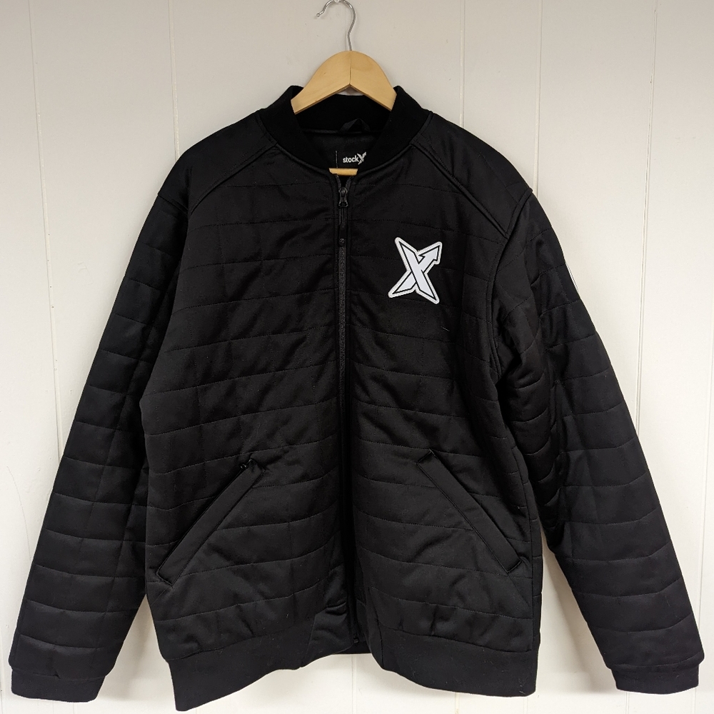 StockX IPO Exclusive Employee Bomber Jacket Black Size XL Unisex Official Merch